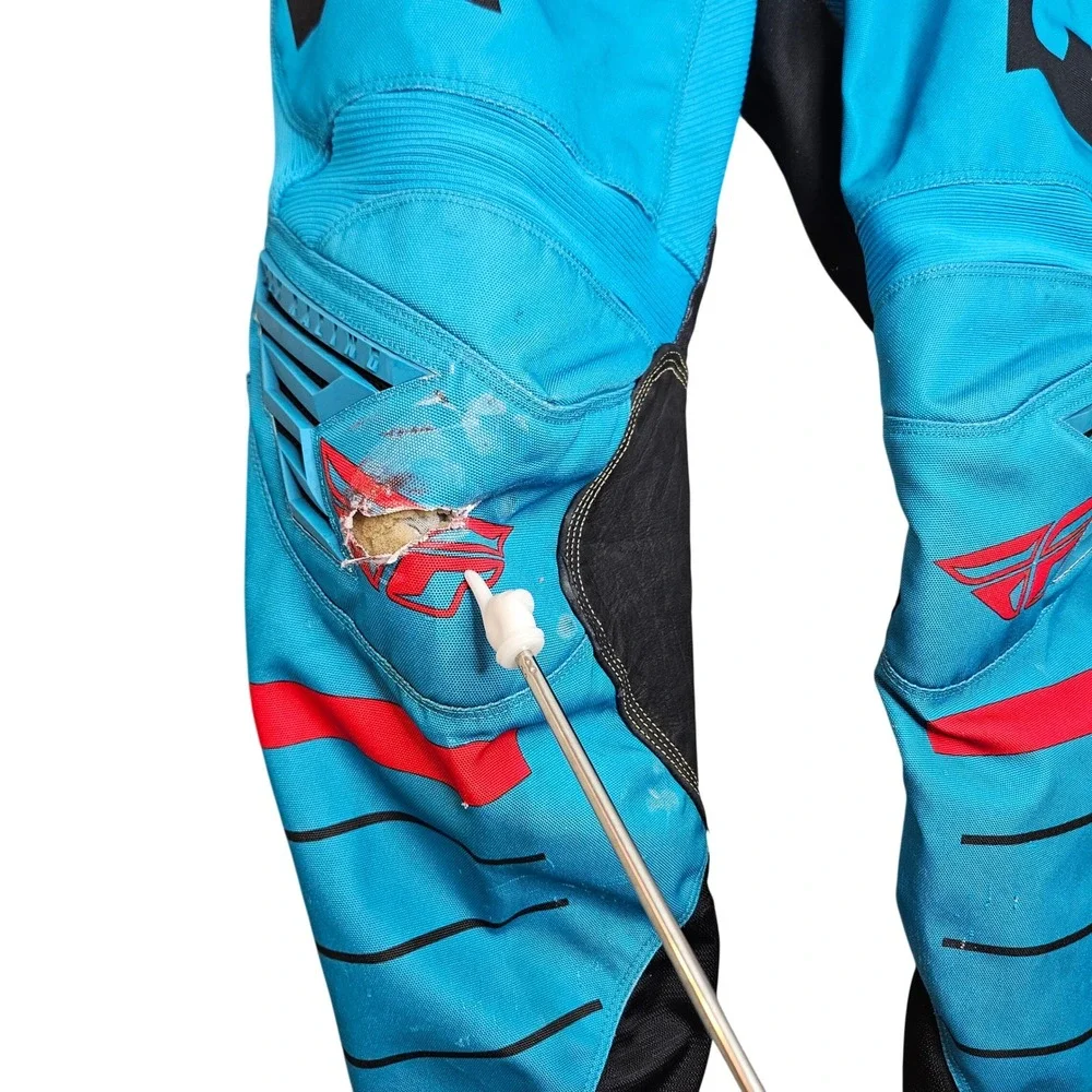 Fly Racing Motocross Pants‎ Blue Black Red MX Dirt Bike Riding Gear Zipper Lock